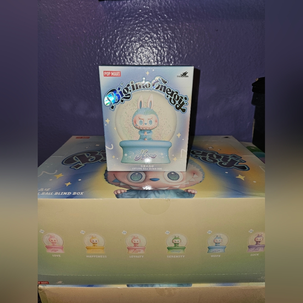 Pop Mart The Monsters Big into Energy Snow Globe - Picture 4 of 6